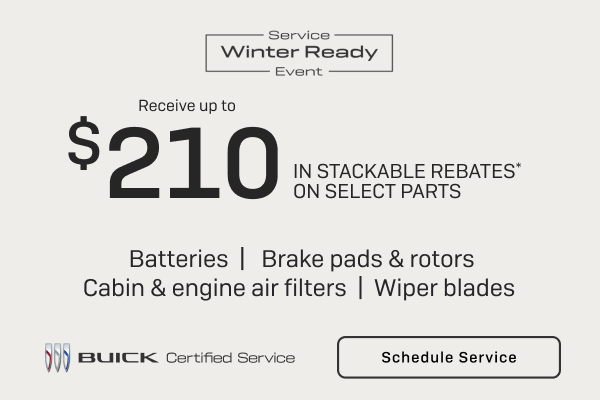 Up to $210 in stackable rebates